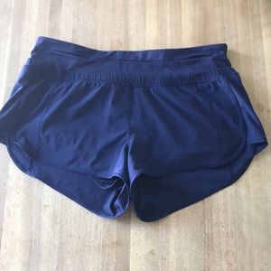 Lululemon Navy Run Shorts